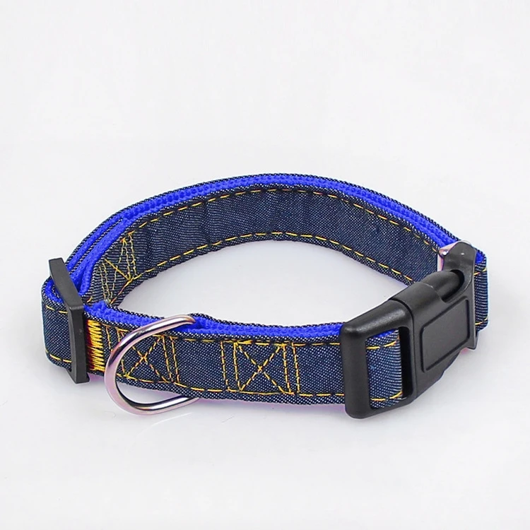 Wholesale New Fashion Nylon Strong Durable Adjustable Denim Pet Dog Collar, Red, blue, pink, black
Wholesale New Fashion Nylon Strong Durable Adjustable Denim Pet Dog Collar, Red, blue, pink, black