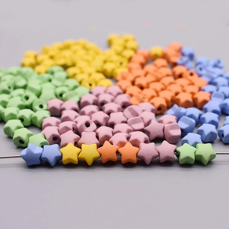 DIY Jewelry Findings Metal Alloy Beads Macarone color five-pointed star Beads For Jewelry Making DIY
DIY Jewelry Findings Metal Alloy Beads Macarone color five-pointed star Beads For Jewelry Making DIY