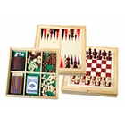 Mdf Wooden Toy Memory Match Chess Board Fsc Game Set Luxury Magnetic Wood Chess Table Box Pieces For Party Use