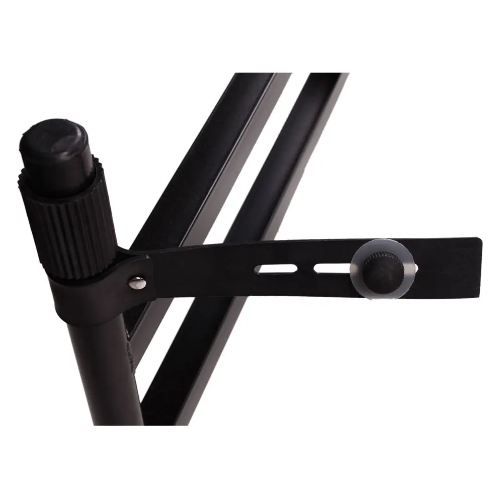 

Foldable Adjustable X-type Double Electronic Piano Stand Bracket Universal 49/61/76 Key Electric Organ Stand Holder
