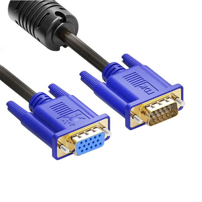 wholesale vga adapter converter cable 1080P 3+6 HD video vga extension cable for PC Laptop Gold Plated
wholesale vga adapter converter cable 1080P 3+6 HD video vga extension cable for PC Laptop Gold Plated