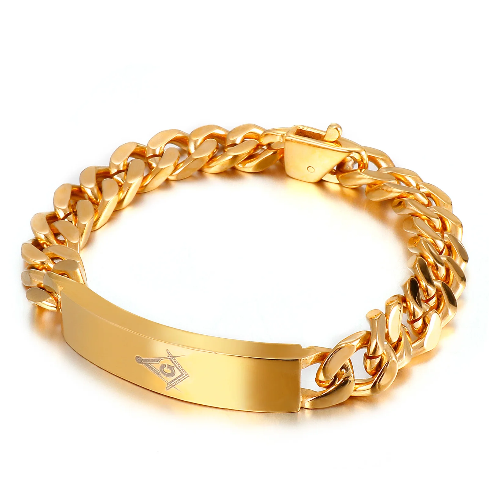 Newest Charm Laser LOGO Bracelet Jewelry Stainless Steel Gold-plated Bracelet, Gold/rose gold
Newest Charm Laser LOGO Bracelet Jewelry Stainless Steel Gold-plated Bracelet, Gold/rose gold