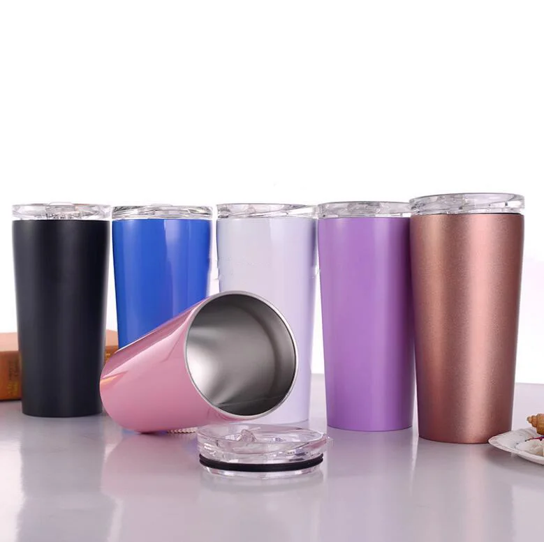 P645 16oz stainless steel tumbler straight cup water bottle vacuum double wall travel mug, Colors
P645 16oz stainless steel tumbler straight cup water bottle vacuum double wall travel mug, Colors