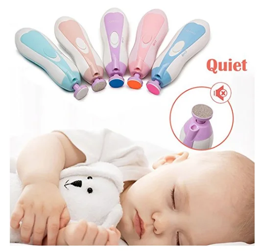 Battery Operated Baby Electric Nail Trimmer Safe Nail Care Product Set, Pink/blue/green
Battery Operated Baby Electric Nail Trimmer Safe Nail Care Product Set, Pink/blue/green
