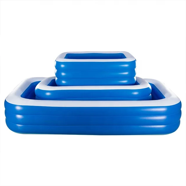 Large Family Adult Durable rectangular Inflatable Swimming Pool, Blue+white/cartoon painting
Large Family Adult Durable rectangular Inflatable Swimming Pool, Blue+white/cartoon painting