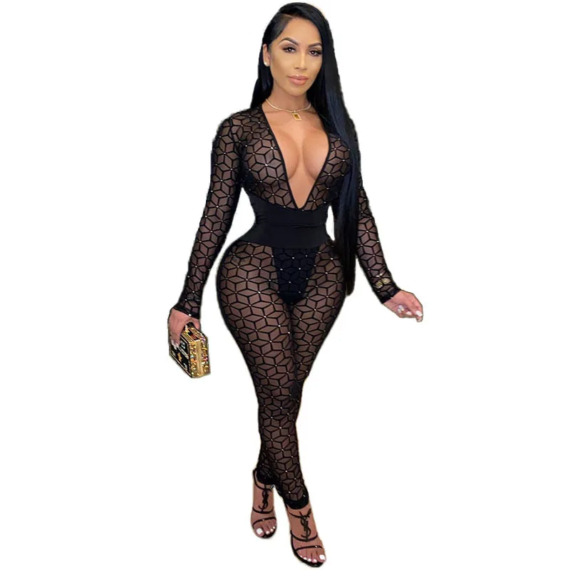 2020 new arrivals design women contrast panel deep V neck full length casual jumpsuit
2020 new arrivals design women contrast panel deep V neck full length casual jumpsuit
