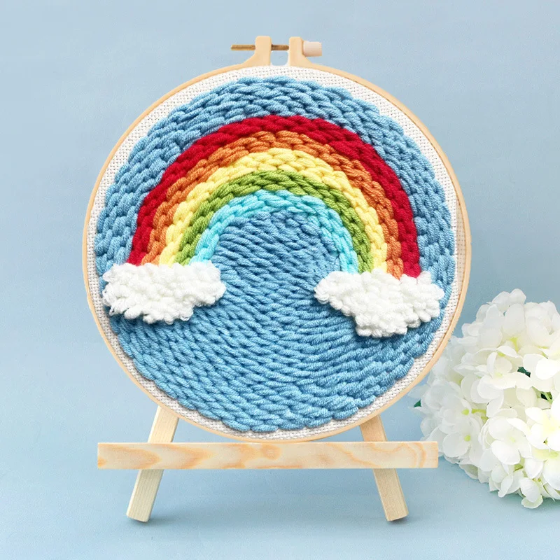 Poke embroidery hand-embroidered wool diy material bag embroidery wool painting children's cross-stitch rubbing music
Poke embroidery hand-embroidered wool diy material bag embroidery wool painting children's cross-stitch rubbing music