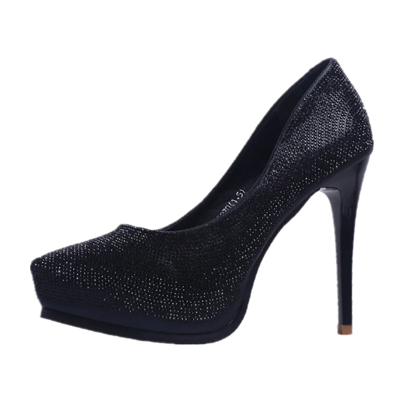 Thin heel single shoes Rhinestone pointed sexy nightclub women's shoes waterproof platform thick soled high heels
Thin heel single shoes Rhinestone pointed sexy nightclub women's shoes waterproof platform thick soled high heels