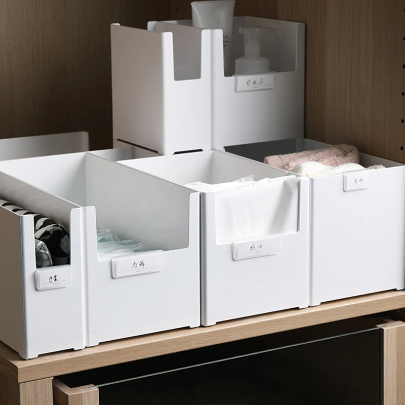 Ecology stackable plastic storage box home organizer adjustable dividers box for bathroom kitchen space saving
Ecology stackable plastic storage box home organizer adjustable dividers box for bathroom kitchen space saving