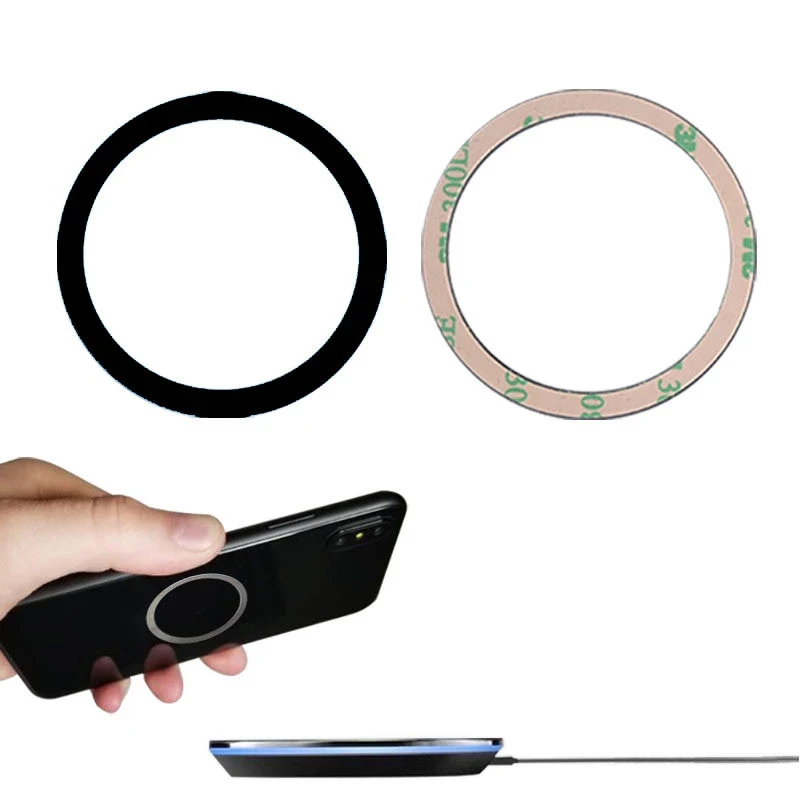 For Magsafe Wireless Charger 55mm Ring Metal Plate Adhesive Replacement Thin Metal Plates For Magnetic Car Mount
For Magsafe Wireless Charger 55mm Ring Metal Plate Adhesive Replacement Thin Metal Plates For Magnetic Car Mount