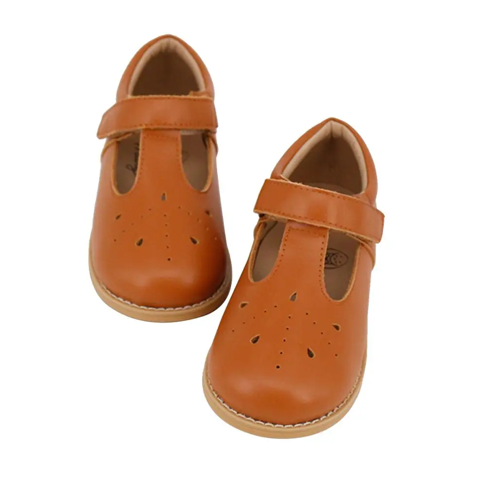 Choozii Wholesale High Quality Children T bar Shoes Custom Genuine Leather Cognac Color Girls Mary Jane Shoes
Choozii Wholesale High Quality Children T bar Shoes Custom Genuine Leather Cognac Color Girls Mary Jane Shoes