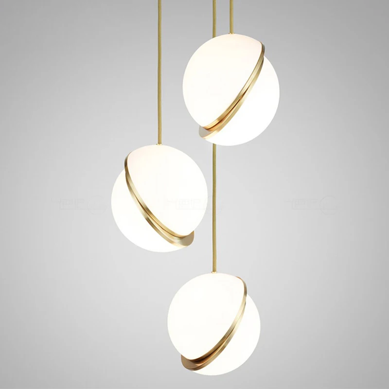 modern simple creative acrylic material decorative globe pendant light for dining room bedroom, Milk white
modern simple creative acrylic material decorative globe pendant light for dining room bedroom, Milk white