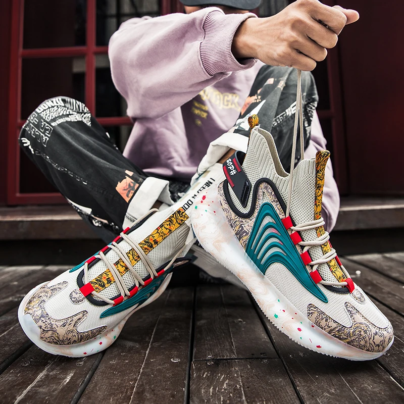 2021 new popcorn breathable single New style fly knit socks basketball shoes casual sports shoes
2021 new popcorn breathable single New style fly knit socks basketball shoes casual sports shoes