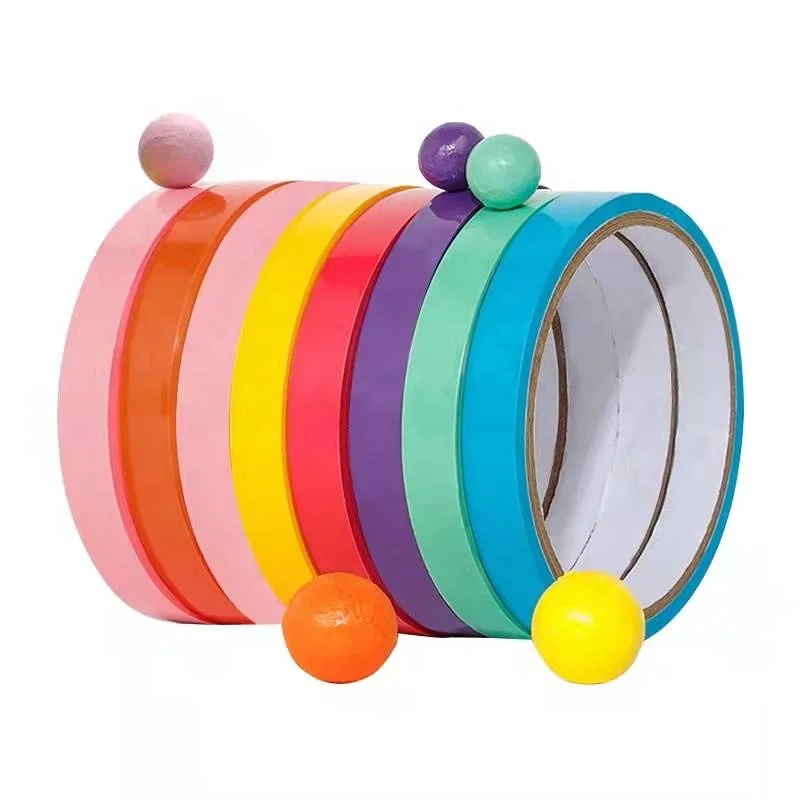 Diang Macaron Candy Color Ball Tape Sticky Ball Decompression Ball Unzip Colored Tape 
Diang Macaron Candy Color Ball Tape Sticky Ball Decompression Ball Unzip Colored Tape