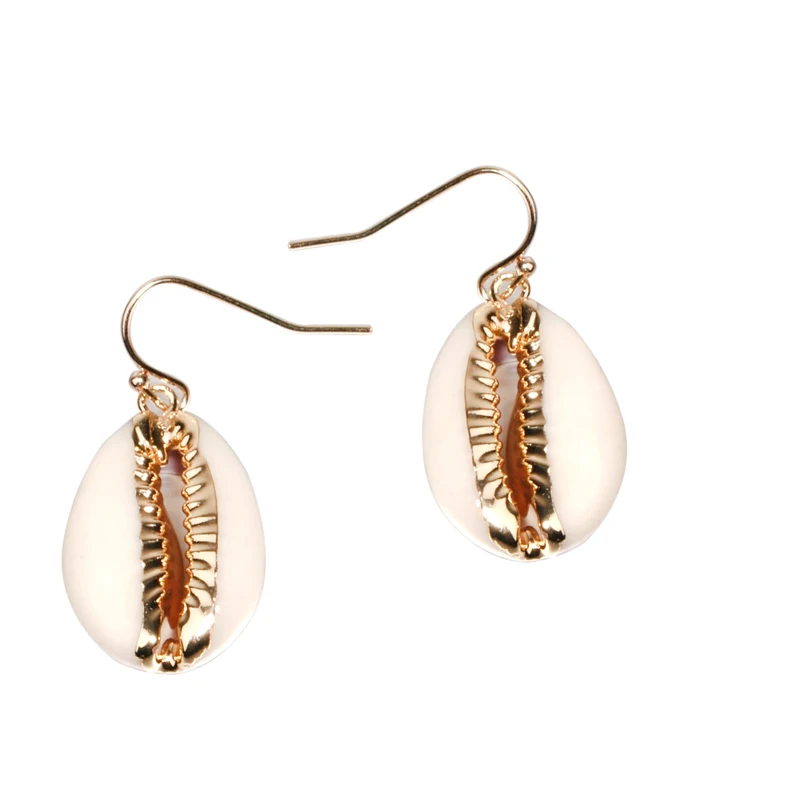 Fashion Simple Design Wholesale Trendy Boho Korean Custom Statement Dangle Hook Gold Natural Shell Earrings for Women 2020
Fashion Simple Design Wholesale Trendy Boho Korean Custom Statement Dangle Hook Gold Natural Shell Earrings for Women 2020