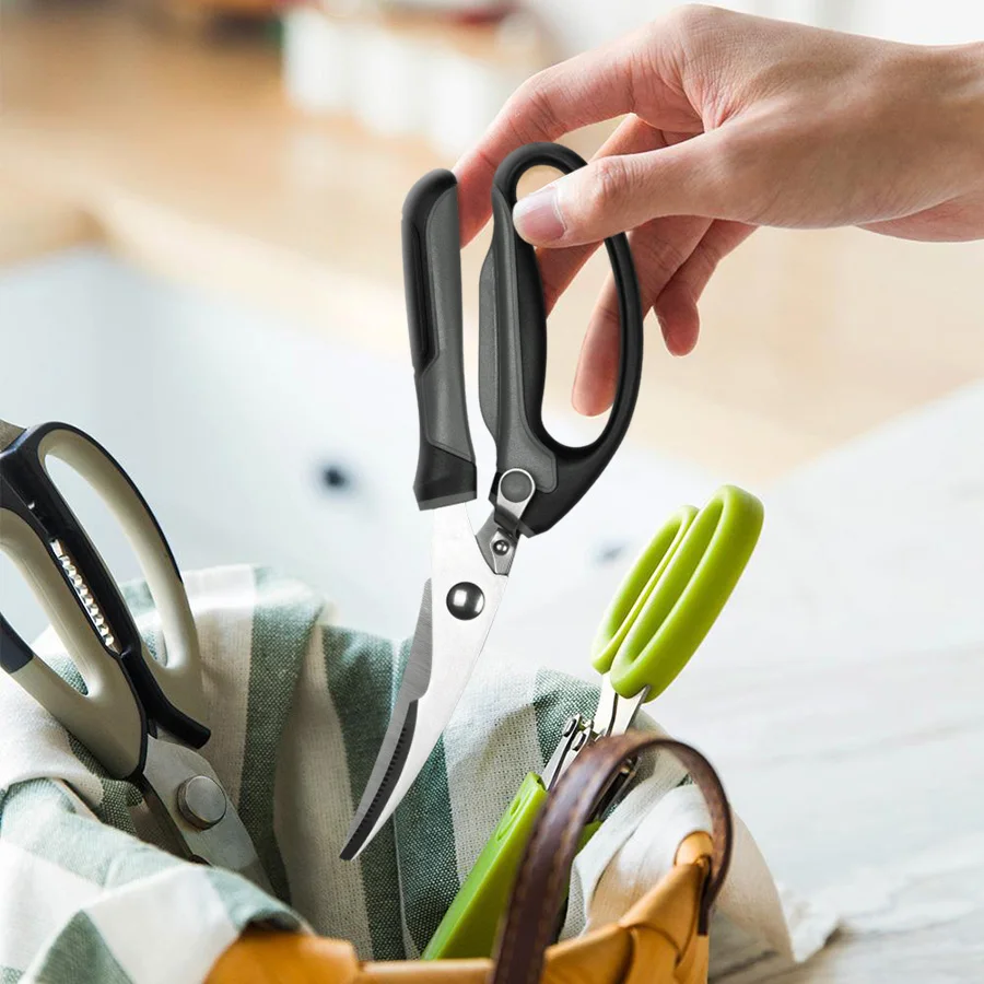 Chicken scissors Ultra Sharp Stainless Steel Kitchen Shears Multi Purpose Scissors