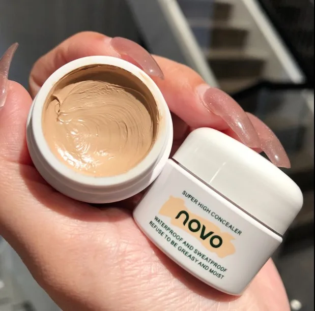 novo high quality cream concealer pallet makeup make own brand mini easy to carry matte oil controlled concealer
novo high quality cream concealer pallet makeup make own brand mini easy to carry matte oil controlled concealer
