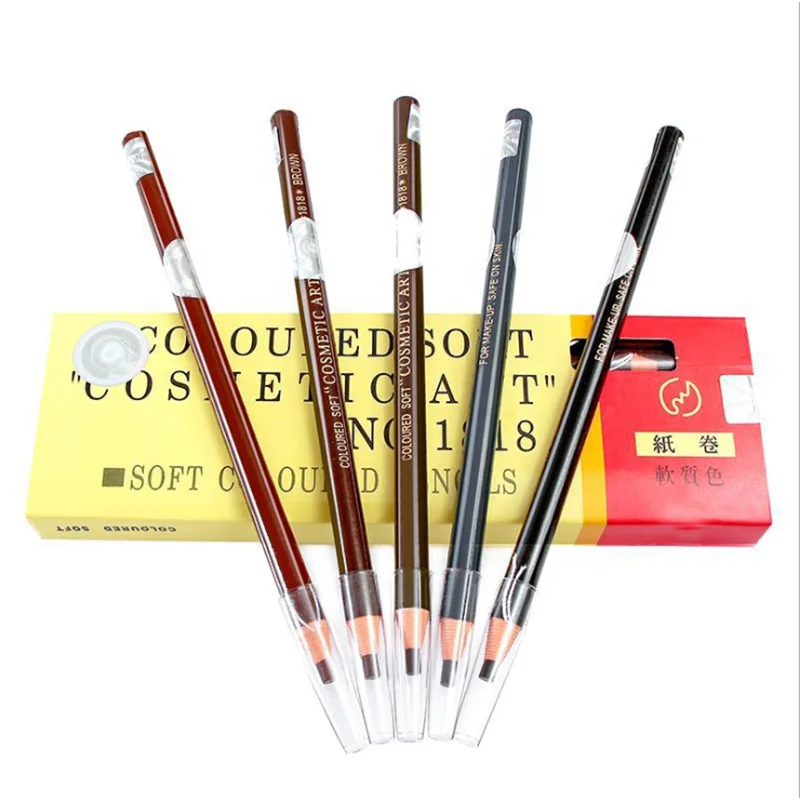 Professional Eyebrow Tattoo Design Waterproof Eyebrow Pencil White Gray brown Eyebrow Makeup Pencil, 6 colors
Professional Eyebrow Tattoo Design Waterproof Eyebrow Pencil White Gray brown Eyebrow Makeup Pencil, 6 colors