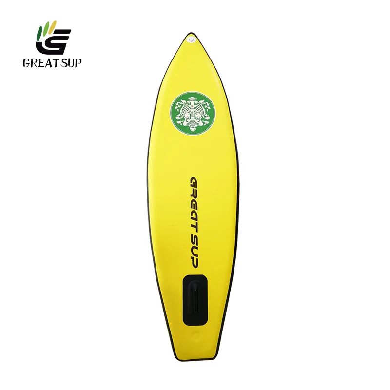 New Design Water Sports Fanatics Surfboard Surf Inflatable Soft Paddle Board, Yellow or customized color
New Design Water Sports Fanatics Surfboard Surf Inflatable Soft Paddle Board, Yellow or customized color