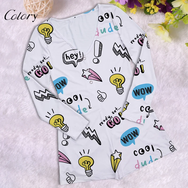 Colory Logo Pajama Onesie Womens Custom Made Clothing Cute Animal Jumpsuit, Picture shows
Colory Logo Pajama Onesie Womens Custom Made Clothing Cute Animal Jumpsuit, Picture shows