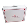 Custom Design Printing Logo Foldable Carton Packaging Box With Plastic Handle