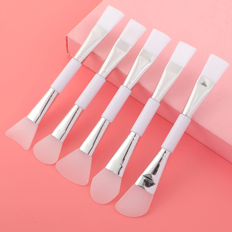 Cosmetic Beauty Tools Face Mask Brush Double Side Silicone Facial Mask Applicator Brush
Cosmetic Beauty Tools Face Mask Brush Double Side Silicone Facial Mask Applicator Brush