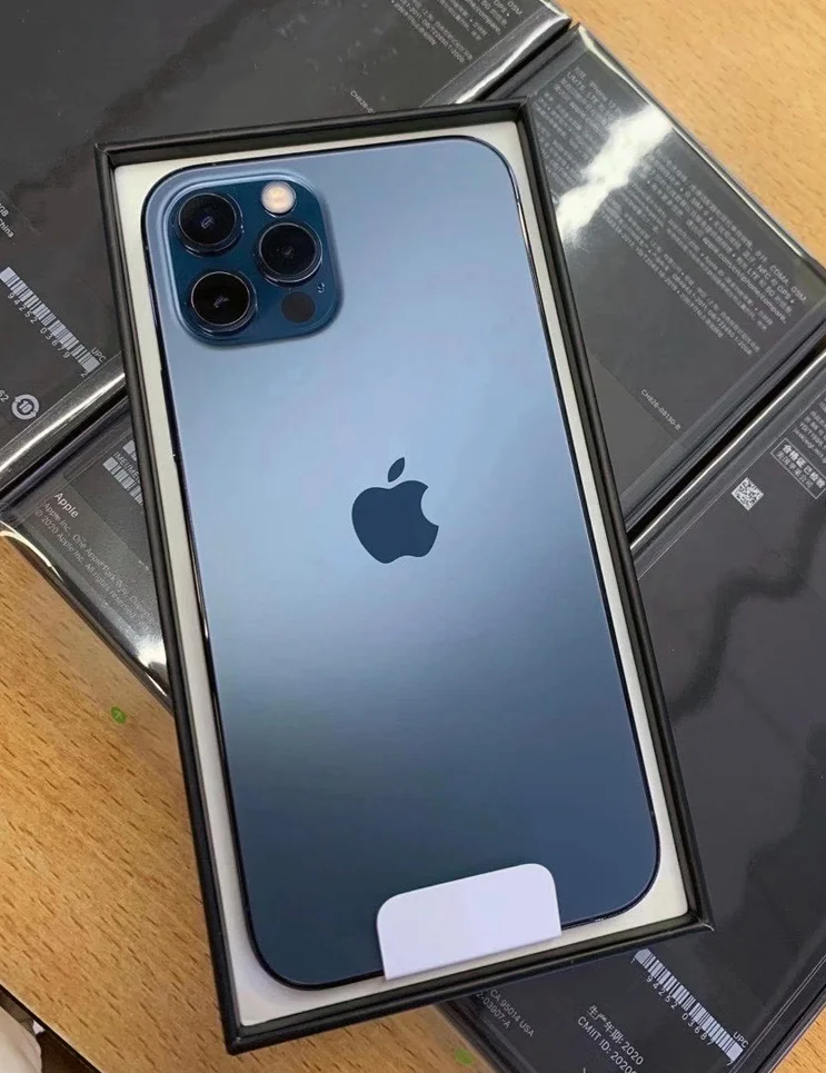 Original brand new Hong Kong version dual SIM card suitable for iPhone 12pro max128GB sea blue 4G5G mobile phone accessories
Original brand new Hong Kong version dual SIM card suitable for iPhone 12pro max128GB sea blue 4G5G mobile phone accessories