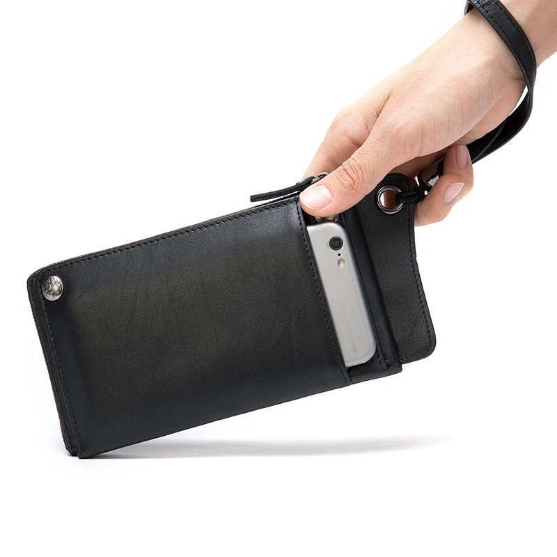 Accept Customized Logo Men Genuine Leather Cltuch Bag wallets leather men card holder designer purse Long Zipper Coin Purses, Black
Accept Customized Logo Men Genuine Leather Cltuch Bag wallets leather men card holder designer purse Long Zipper Coin Purses, Black
