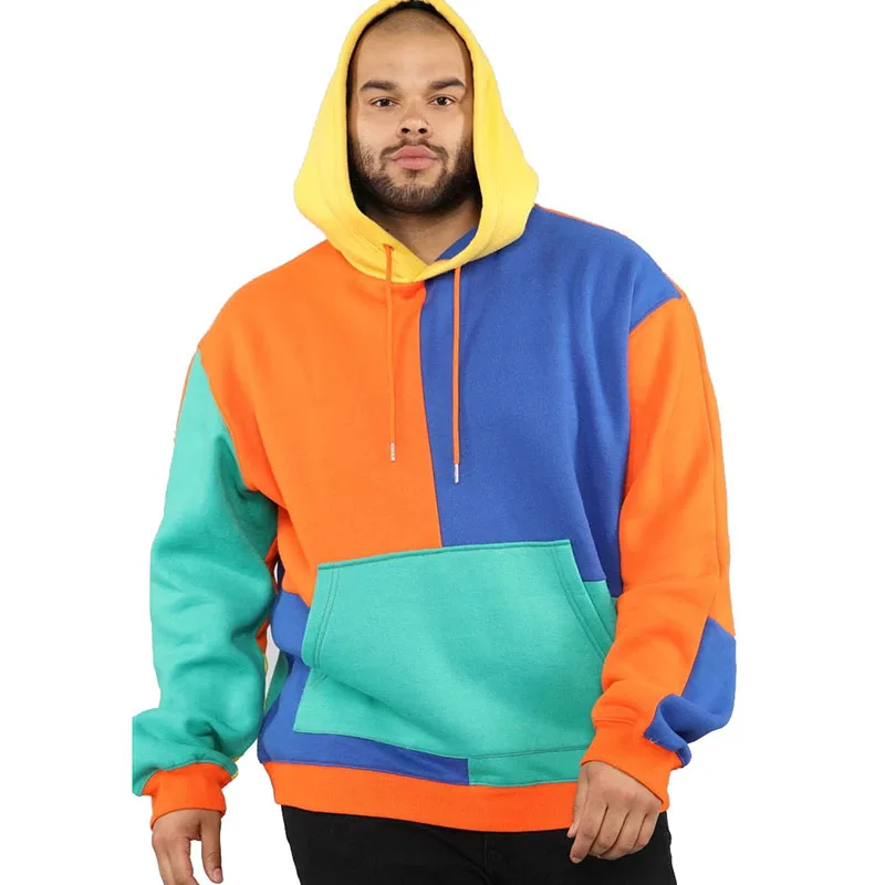 Men Hoodies Sweatshirts Patchwork Hooded Hoodies Korean Oversized Streetwear Long Sleeves Pullover Hip Hop Coats, Custom pantone color
Men Hoodies Sweatshirts Patchwork Hooded Hoodies Korean Oversized Streetwear Long Sleeves Pullover Hip Hop Coats, Custom pantone color