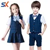 2019 new models fashion primary High Quality and Stylish Kids School Clothes Primary School Uniform