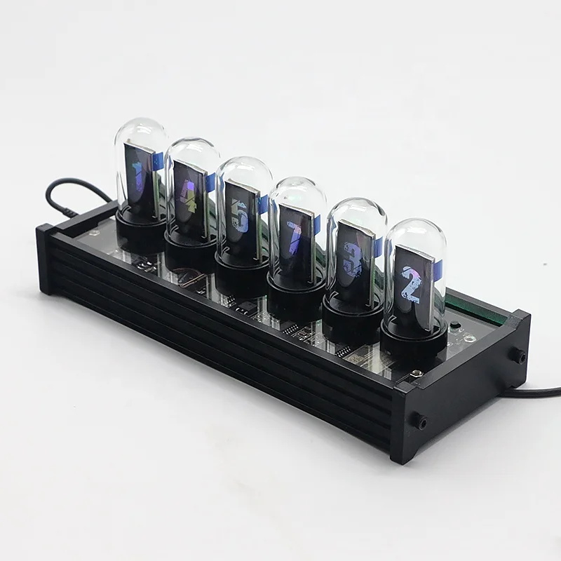 Modern Led Nixie Tubes Digital IPS Display Clock Electronic Retro Desk & Table Glow Tube Clock Digital Nixie Tube Clock
Modern Led Nixie Tubes Digital IPS Display Clock Electronic Retro Desk & Table Glow Tube Clock Digital Nixie Tube Clock