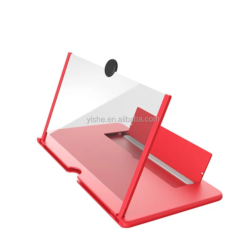 Mobile Phone Screen Magnifier 3D Video HD Large-screen ABS Mobile phone screen amplifier, Red black white
Mobile Phone Screen Magnifier 3D Video HD Large-screen ABS Mobile phone screen amplifier, Red black white