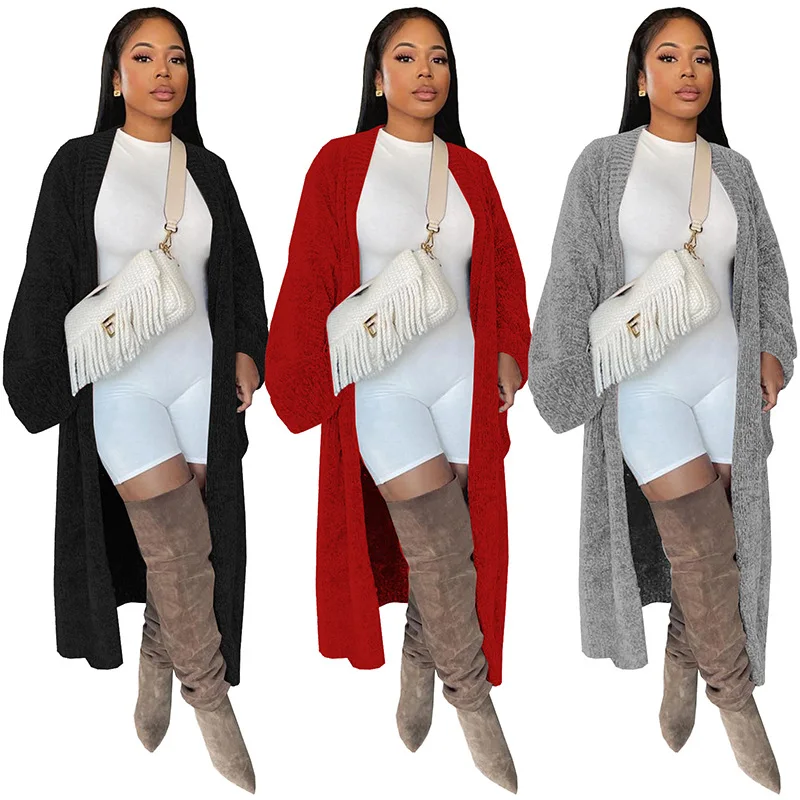 2022 Spring Clothing Long Coats Ladies Fashion Long Sleeve Casual Jacket Knit Sweater Cardigan For Women, Picture color
2022 Spring Clothing Long Coats Ladies Fashion Long Sleeve Casual Jacket Knit Sweater Cardigan For Women, Picture color