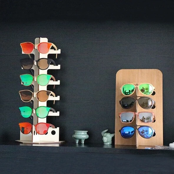 Multi-layer Wooden Glasses Display Stand
Multi-layer Wooden Glasses Display Stand