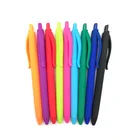 STASUN hot sale multicolor Rubber Coated promotional retractable Ball Point Pen