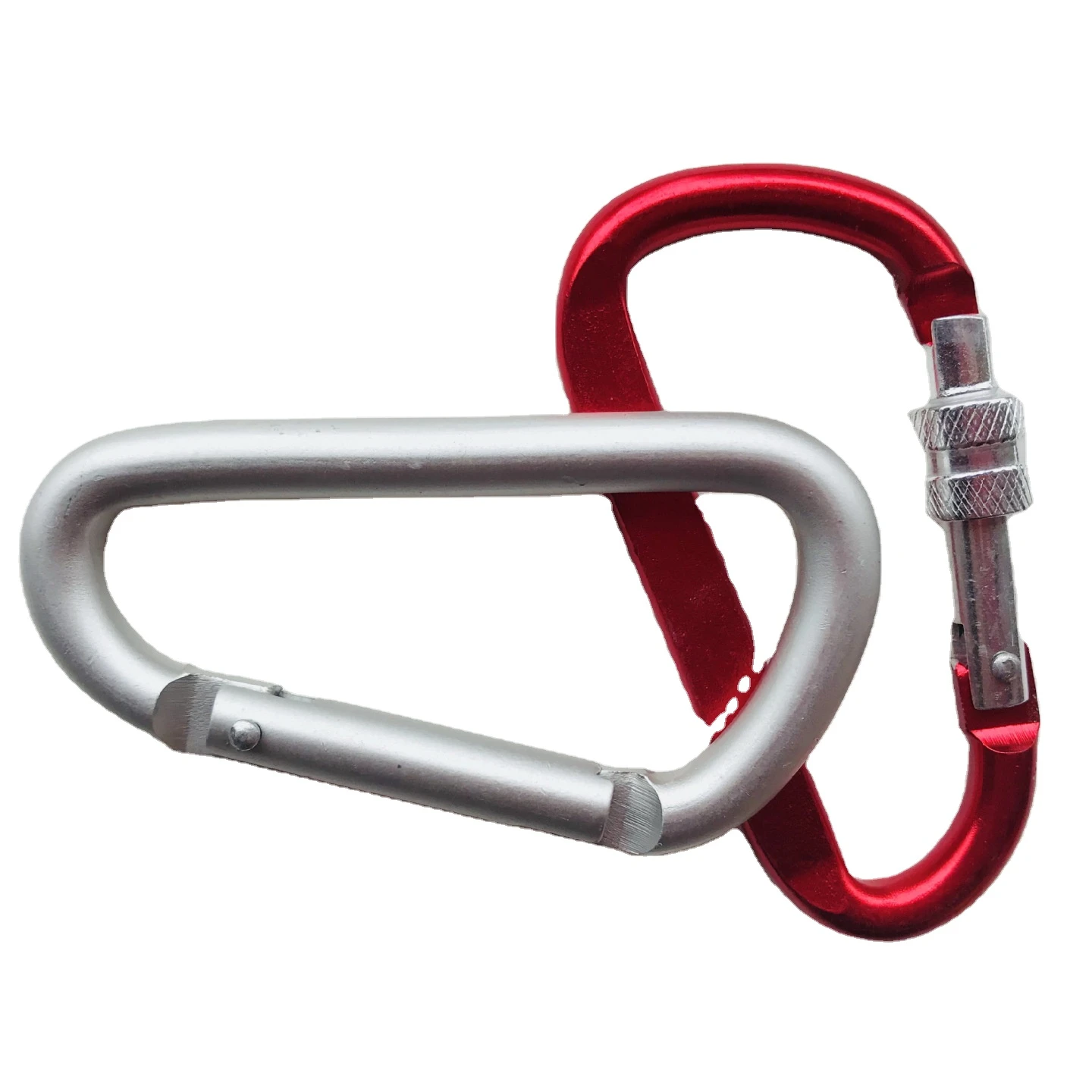 High quality aluminum carabiner outdoor safety mountain climbing backpack tent quick-hanging mountaineering hook type D, Black, blue, green, purple, gold, red, silver
High quality aluminum carabiner outdoor safety mountain climbing backpack tent quick-hanging mountaineering hook type D, Black, blue, green, purple, gold, red, silver