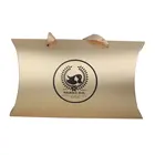 Custom Logo Printing Underwear Dress Shopping Packing Pillow Box Wigs Hair Packaging Box With Ribbon Handle