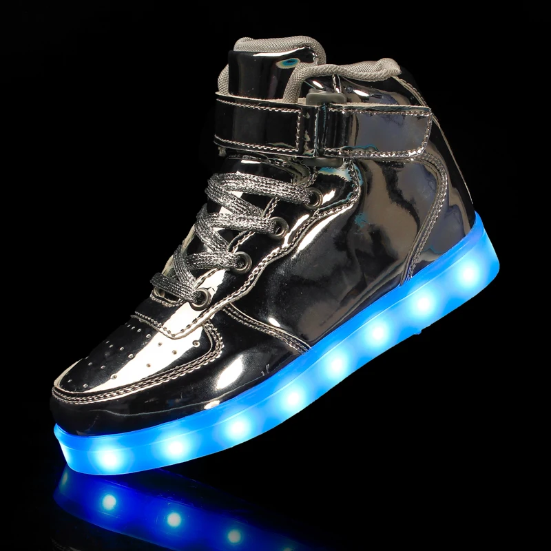 Fashionable Battery Operated Unisex Dance High Top Men Women Mirror Led Light UP Shoes, Black, red, white
Fashionable Battery Operated Unisex Dance High Top Men Women Mirror Led Light UP Shoes, Black, red, white