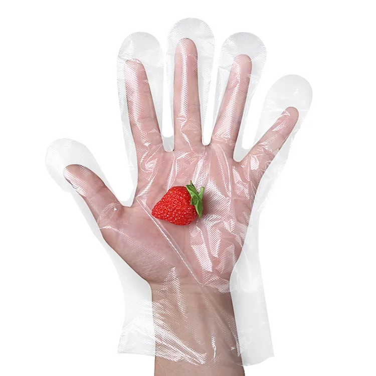 The factory directly sells 100pcs/bag kitchen box-packed disposable gloves catering food plastic transparent film PE glove, Transparent color
The factory directly sells 100pcs/bag kitchen box-packed disposable gloves catering food plastic transparent film PE glove, Transparent color