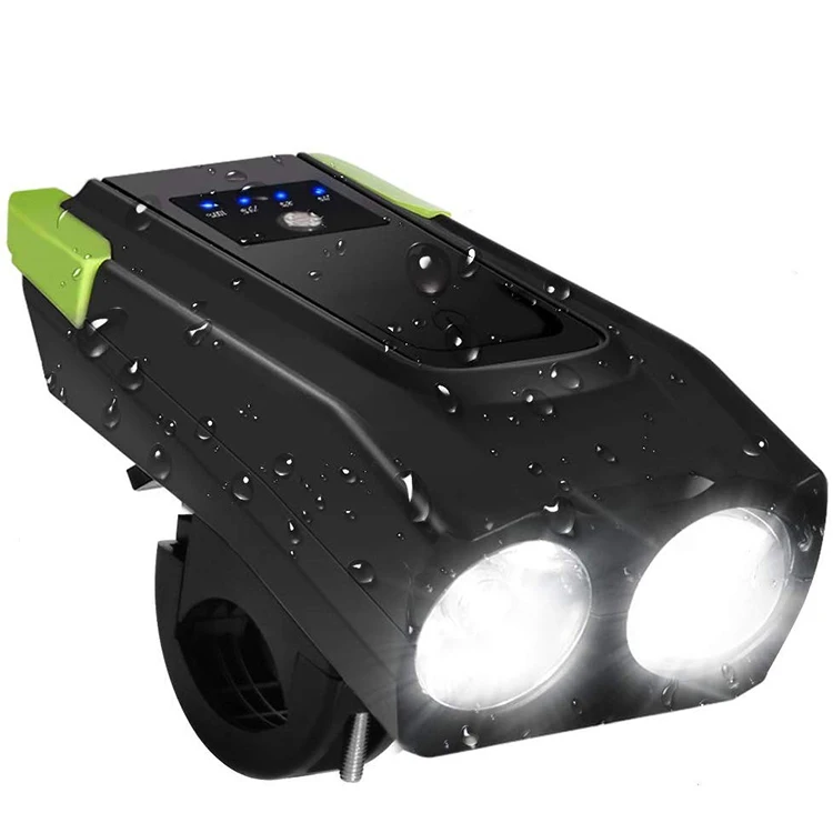 USB Rechargeable Battery Handlebar Mounted Bike Lights Best Mountain Bike Lights For Night Riding With Speaker, Green, red, blue is optional
USB Rechargeable Battery Handlebar Mounted Bike Lights Best Mountain Bike Lights For Night Riding With Speaker, Green, red, blue is optional