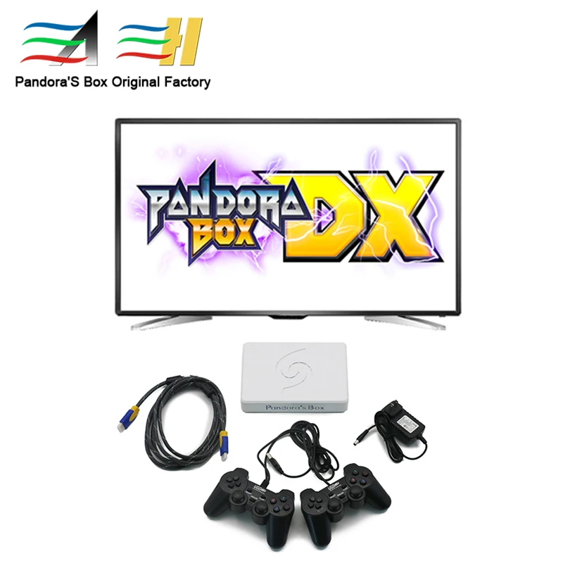 

Pandora Box DX Wired Wireless 2P Set Controller and gamepad Video Games Kids Console support FBA MAME PS1 SFC SNES MD game