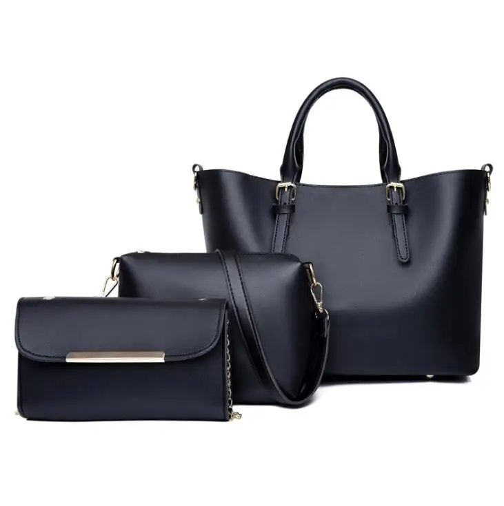 Classic Casual Solid Soft Crossbody Bags 3pcs Ladies Pu Leather Purses Handbags Set Tote Bag Pu Leather Handbag Sets
Classic Casual Solid Soft Crossbody Bags 3pcs Ladies Pu Leather Purses Handbags Set Tote Bag Pu Leather Handbag Sets