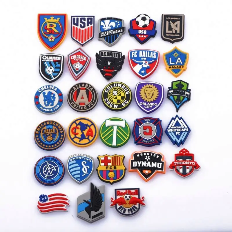 Custom Cartoon Souvenir PVC Designer LA Shoe Charm for Clog Shoes Accessories Mexican Soccer Team Logo Games Shoe Decoration, Picture
Custom Cartoon Souvenir PVC Designer LA Shoe Charm for Clog Shoes Accessories Mexican Soccer Team Logo Games Shoe Decoration, Picture