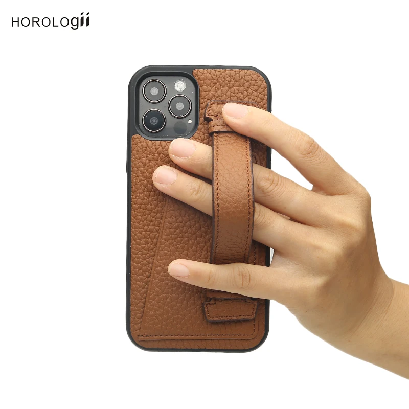Genuine Calf Skin Pebble Leather Mobile Phone Accessories for Iphone 13 Case with Finger Holder and Card Slot Custom Brand
Genuine Calf Skin Pebble Leather Mobile Phone Accessories for Iphone 13 Case with Finger Holder and Card Slot Custom Brand