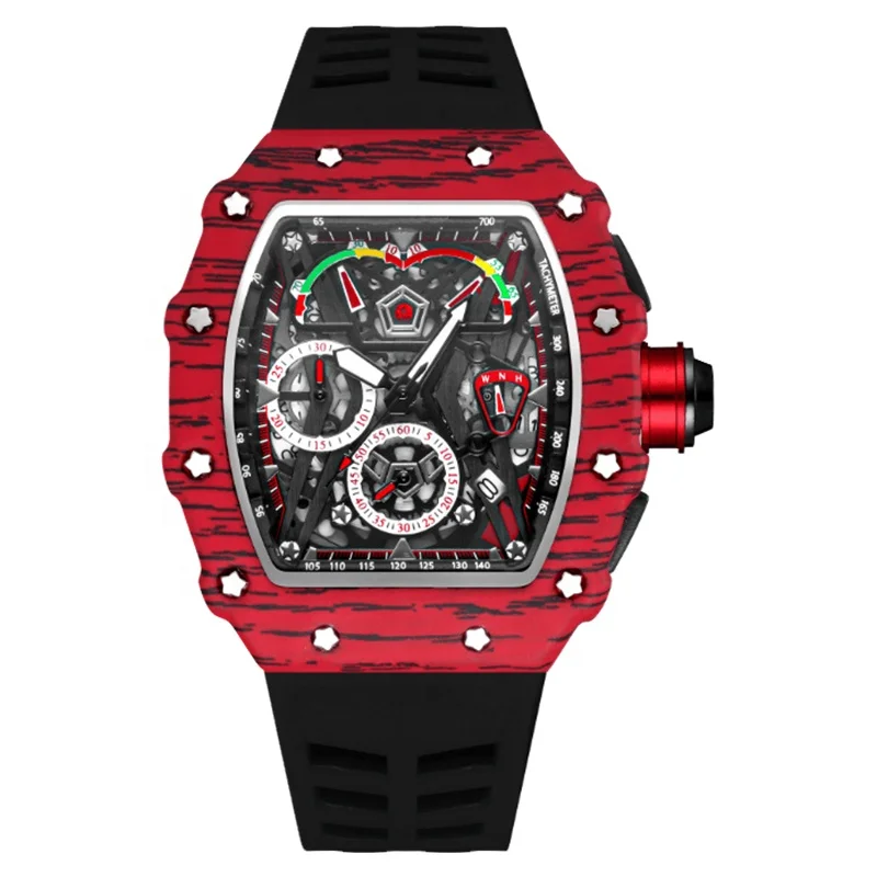 RM brand skeleton dial and mineral glass case-back men luxuries watch digital Quartz mechanical watches, Black,rose gold,gold and silver
RM brand skeleton dial and mineral glass case-back men luxuries watch digital Quartz mechanical watches, Black,rose gold,gold and silver