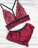 Hot Sale Lady's Sexy Transparent Lingerie Lace&Silk Underwear Set
Hot Sale Lady's Sexy Transparent Lingerie Lace&Silk Underwear Set