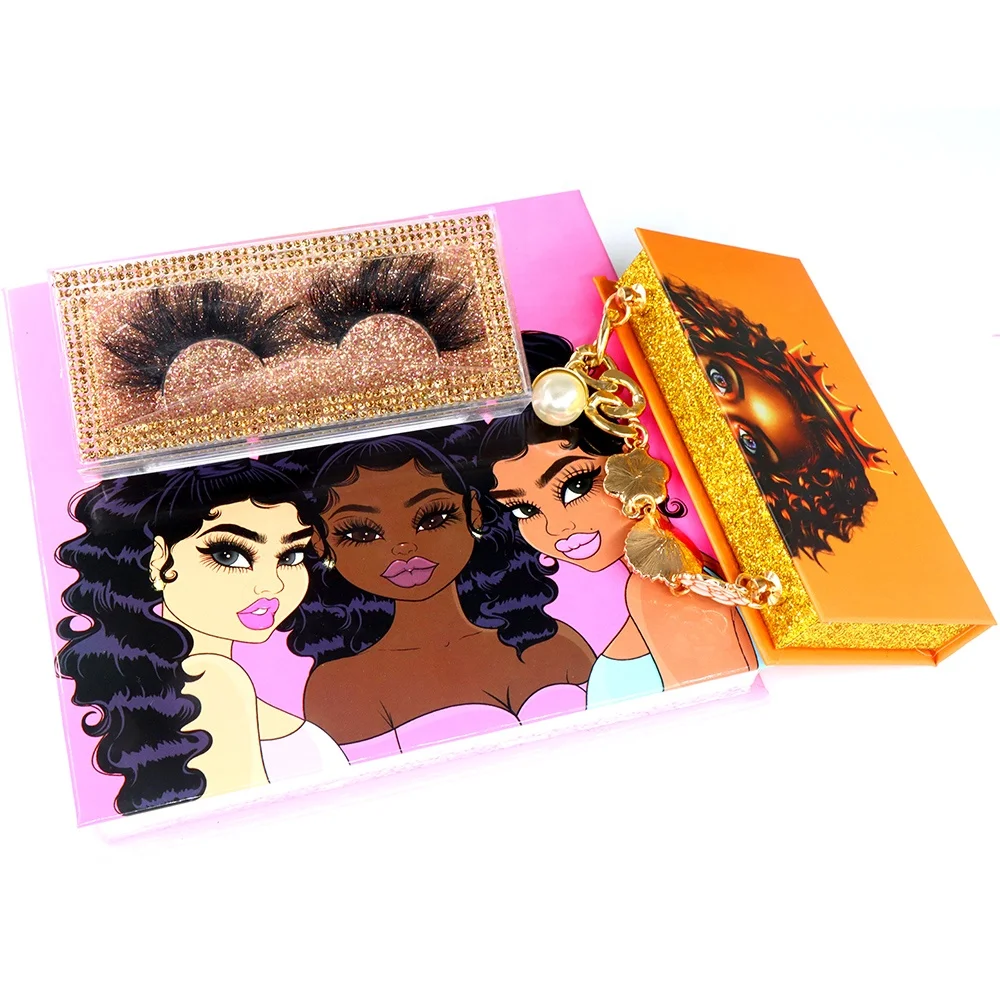 2021 Hot Selling Custom Eyelashes Box with Chains Create Your Own Logo Wholesale 3d False Lashes Magnetic Eyelash Box
2021 Hot Selling Custom Eyelashes Box with Chains Create Your Own Logo Wholesale 3d False Lashes Magnetic Eyelash Box