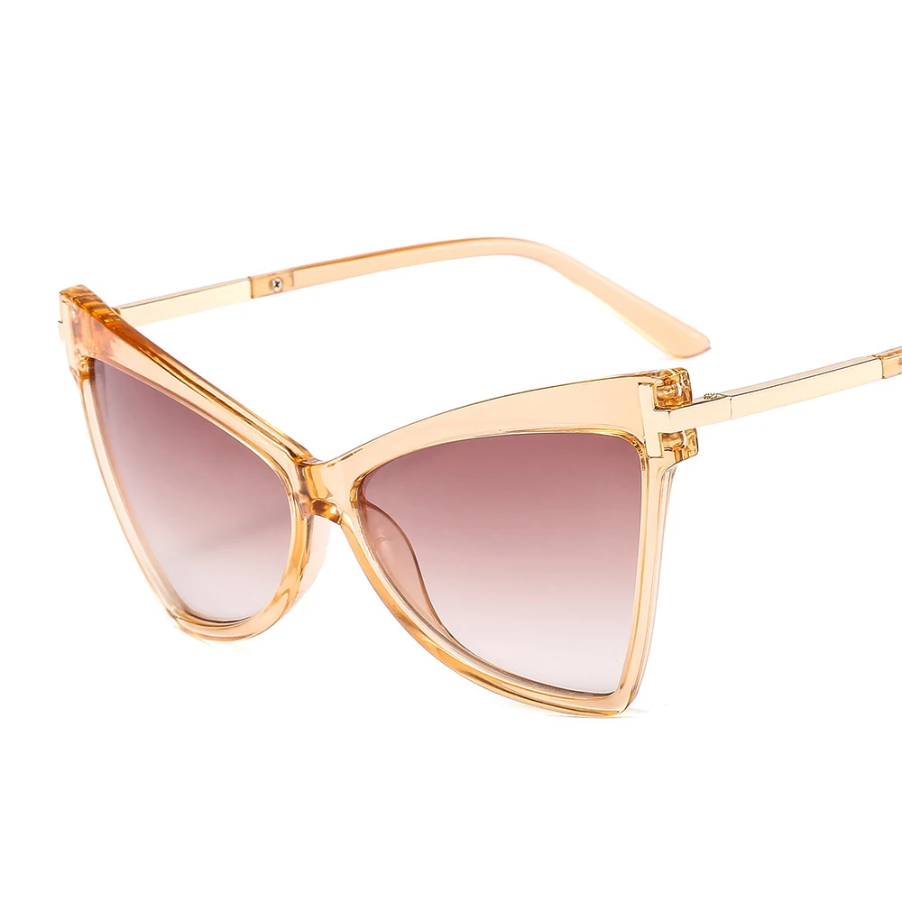 2020 Fashion Cat eye modeling personality sunglasses T word decorative oversized sunglasses for women, 8 colors
2020 Fashion Cat eye modeling personality sunglasses T word decorative oversized sunglasses for women, 8 colors