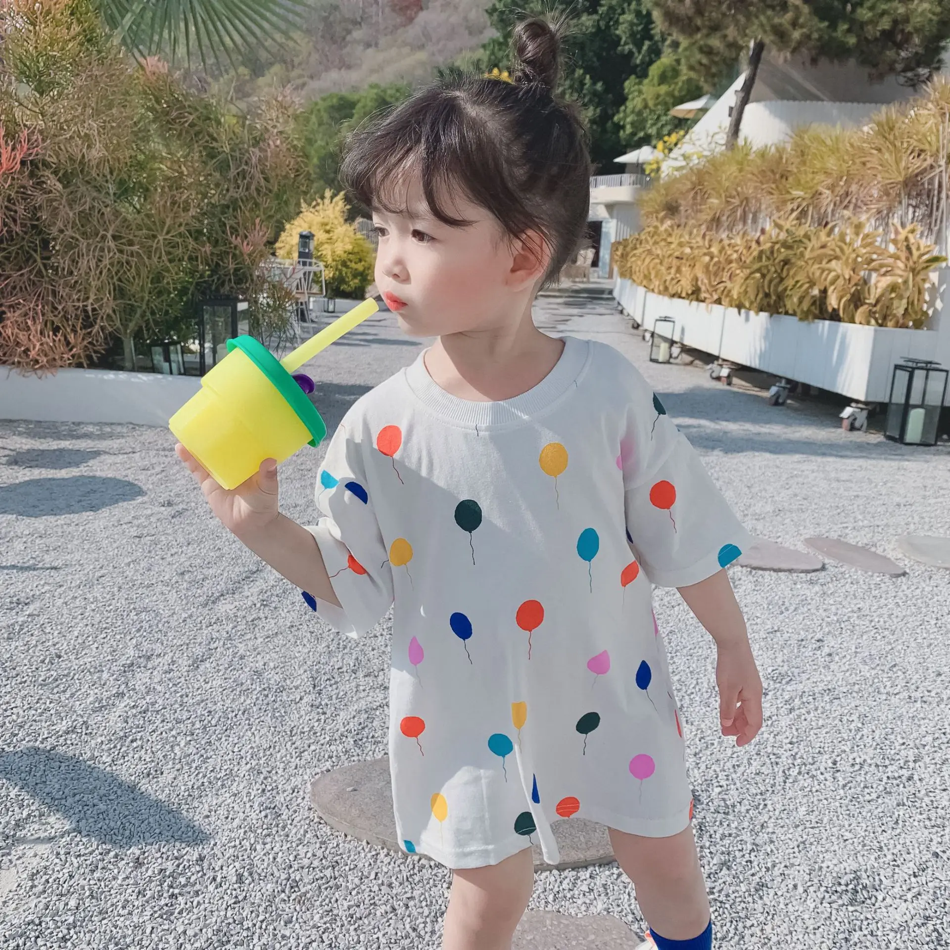 KML2103242 new arrival summer infant baby girls t shirt dress color print toddler kids clothing sets casual outfit
KML2103242 new arrival summer infant baby girls t shirt dress color print toddler kids clothing sets casual outfit