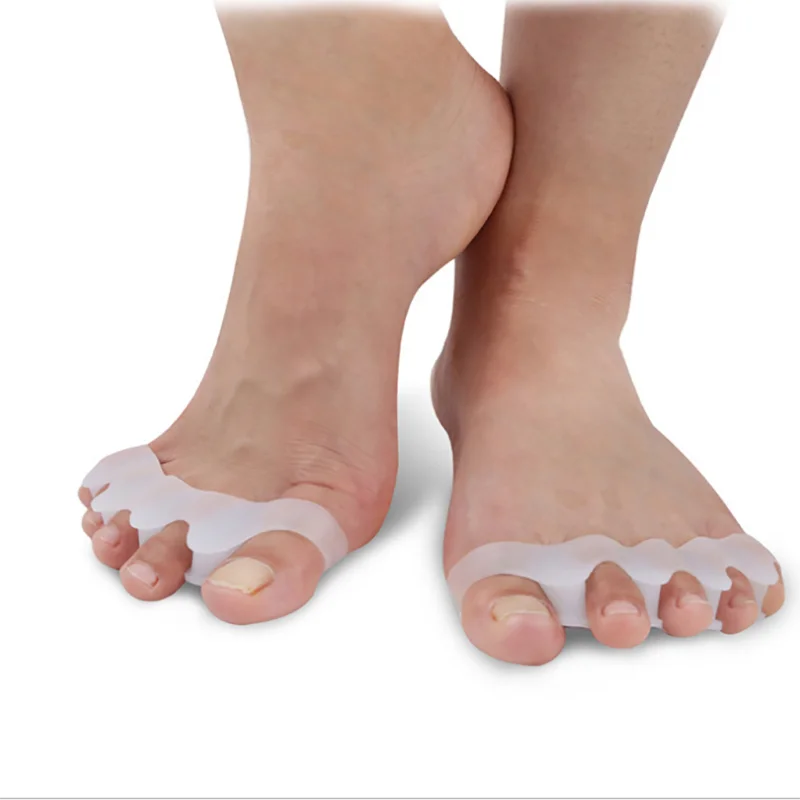 high quality soft elastic bunion corrector foot care protect silicone gel orthopedic five toe separators, 5 colors
high quality soft elastic bunion corrector foot care protect silicone gel orthopedic five toe separators, 5 colors
